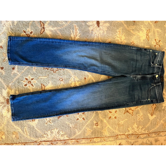 MOTHER Blue Mid Rise Dazzler Ankle Jeans Size 28 - Picture 6 of 7